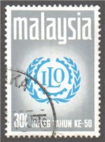 Malaysia Scott 73 Used